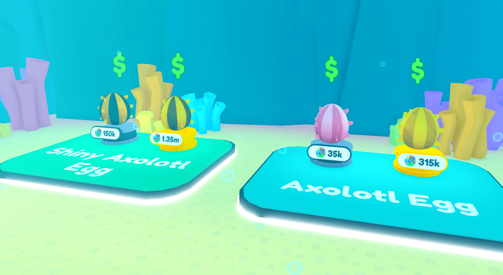 Pet Simulator X Axolotl Update